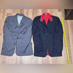 Two Grand Prix Equestrian Show Coats